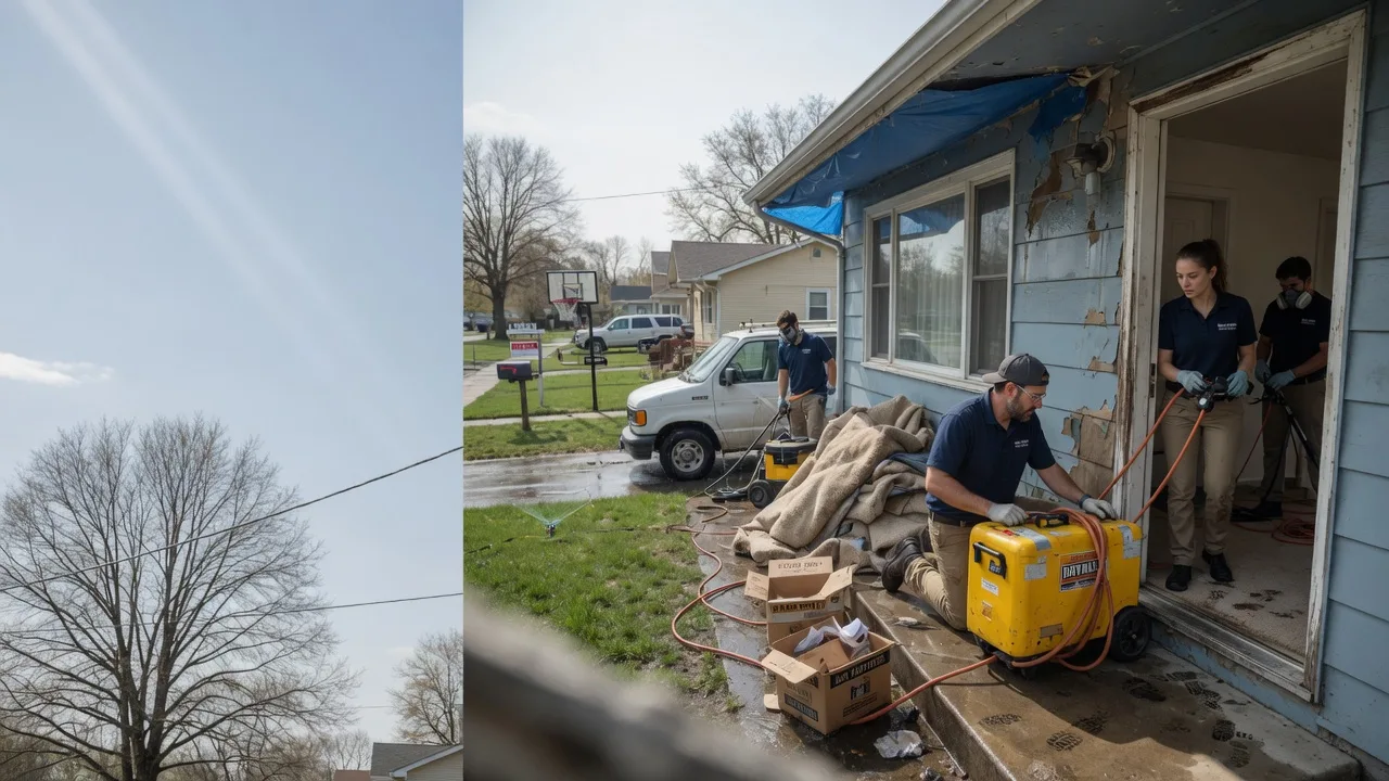 Basement Flood Cleanup in Loraine, TX near me